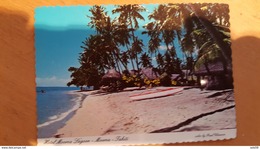HOTEL MOOREA LAGOON MOOREA TAHITI Carte Postale Neuve Années 70 Très Bon état Dos Partagé - Polynésie Française