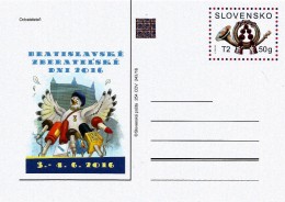 Slovakia - 2016 - Bratislava Collector Days 2016 - Official Postcard With Original Stamp And Hologram - Cartoline Postali