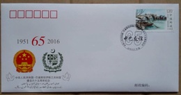 WJ2016-06 CHINA-PAKISTAN Diplomatic COMM.COVER - Lettres & Documents