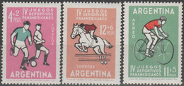 ARGENTINA..1963..Michel # 819-821..MNH...MiCV - 2 Euro. - Ongebruikt