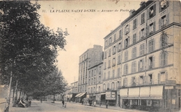 93-LA PLAINE-SAINT-DENIS- AVENUE DE PARIS - Other & Unclassified