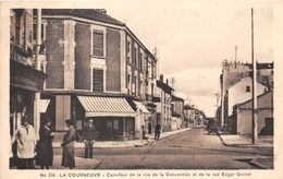 93-LA COURNEUVE- CARREFOUR DE LA RUE DE LA CONVENTION ET DE LA RUE EDGAR QUINET - La Courneuve