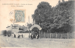 93-GARGAN-LIVRY- CASINO DE GARGAN , AVENUE MONTGONLFIER - Livry Gargan