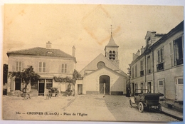 PLACE DE L'EGLISE - CROSNE - Crosnes (Crosne)