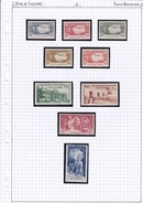 Côte D'Ivoire - Collection Vendue Page Par Page - Timbres Neufs */** / Oblitérés - B/TB - Ongebruikt