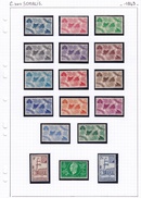 Côte Des Somalis - Collection Vendue Page Par Page - Timbres Neufs */** / Oblitérés - B/TB - Unused Stamps