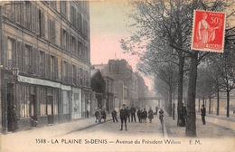 93-LA PLAINE-SAINT-DENIS- AVENUE DU PRESIDENT WILSON - Autres & Non Classés