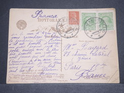 U.R.S.S. - Carte Postale Pour La France En 1929 - L 6776 - Cartas & Documentos