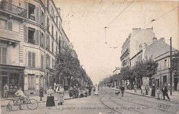 93-LE RAINCY- L'AVENUE DU CHEMIN DE FER , PRISE EN HAUT - Le Raincy