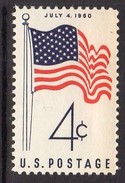 USA 1960 New US Flag, 50 Stars, MNH (SG 1152) - Ungebraucht