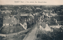 MASSAY - VUE GENERALE - RUE EDOUARD VAILLANT - Massay