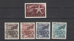 TRIESTE B 1952  ZAGABRIA E MOSTRA FILATELICA DI CAPODISTRIA 2 SERIE CPL. * LNH - Ungebraucht