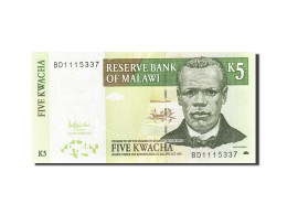 Billet, Malawi, 5 Kwacha, 2005, 2005-12-01, NEUF - Malawi