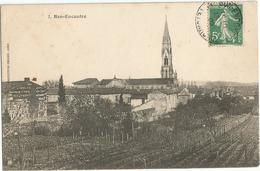 Bon Encontre Circulee En 1909 - Bon Encontre