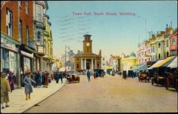 Sussex, WORTHING, South Street, Town Hall (1928) - Worthing