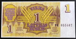 Latvia - 1 Rublis 1992 UNC , Serie BK - Letland