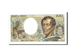 Billet, France, 200 Francs, 200 F 1981-1994 ''Montesquieu'', 1987, 1987, SPL+ - 200 F 1981-1994 ''Montesquieu''