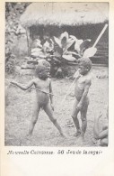 Océanie - Nouvelle-Calédonie - Précurseur 1ère Série - Enfants Jeu De La Sagaie - Guerrier - N° 56 - Neukaledonien