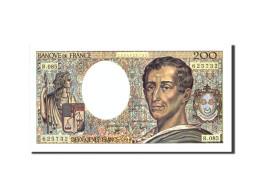 Billet, France, 200 Francs, 200 F 1981-1994 ''Montesquieu'', 1990, 1990, SPL+ - 200 F 1981-1994 ''Montesquieu''