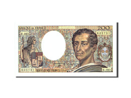 Billet, France, 200 Francs, 200 F 1981-1994 ''Montesquieu'', 1990, 1990, NEUF - 200 F 1981-1994 ''Montesquieu''