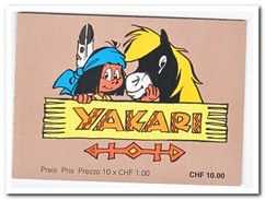 Yakari 2012, Gestempeld USED, Booklet - Carnets