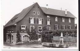 FRENKENDORF: Wirtschaft & Metzgerei Z. Rebstock, Echt-Foto-AK ~1940 - Frenkendorf