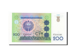 Billet, Uzbekistan, 200 Sum, 1997, KM:80, NEUF - Ouzbékistan