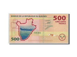 Billet, Burundi, 500 Francs, 2015, 2015.01.15, KM:50, NEUF - Burundi