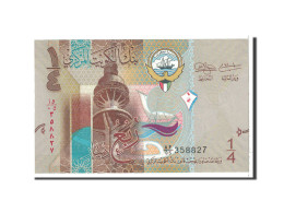 Billet, Kuwait, 1/4 Dinar, 2014, Undated, NEUF - Kuwait