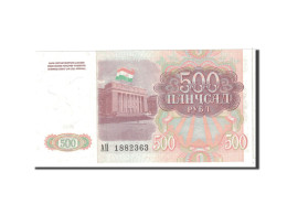 Billet, Tajikistan, 500 Rubles, 1994, Undated, KM:8a, NEUF - Tayikistán