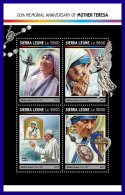 SIERRA LEONE 2017 ** Mother Teresa Mutter Teresa Mere Teresa M/S - OFFICIAL ISSUE - DH1714 - Madre Teresa