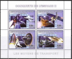 R. D. Du Congo 2006 - Conquete De L'espace II - BF 4 Val ** Neufs // Mnh - Ongebruikt