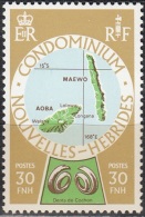 Nouvelles Hebrides 1977 Michel 491 Neuf ** Cote (2005) 1.10 Euro Iles Maewo & Aoba - Unused Stamps