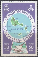 Nouvelles Hebrides 1977 Michel 494 Neuf ** Cote (2005) 1.60 Euro Iles Sheperd - Neufs