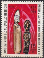 Nouvelles Hebrides 1972 Michel 337 Neuf ** Cote (2005) 0.50 Euro Sculpture De Ambrym - Unused Stamps