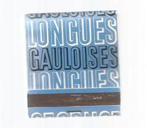 G-I-E, Tabac, Boites, Pochette D'ALLUMETTES, Publicité  , 2 Scans , Cigarettes GAULOISES LONGUES - Boites D'allumettes - Etiquettes