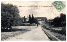 94 - SANTENY --  Entrée De La Ruede La Gare - Santeny