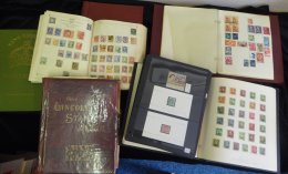 MISCELLANEOUS ACCUMULATION In Carton Housed In Several Albums Incl. Old Lincoln & Strand Albums Of World Stamps, Bri - Andere & Zonder Classificatie