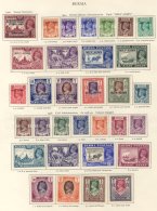 BRITISH COMMONWEALTH KGVI M & U Collection Housed In The Printed Album, Mostly Part Sets Or Odd Values. (2574) - Sonstige & Ohne Zuordnung