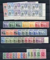 BRITISH COMMONWEALTH KGVI Selection Of Sets In A Stock Book Comprising Bahamas 1938 Defin Set UM, Bahrain 1948 Defin Set - Other & Unclassified