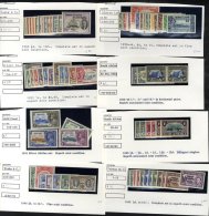 BRITISH COMMONWEALTH KGVI Fine M Range Comprising Sierra Leone 1938-44 Set M, SG.188/200, South Africa 1933-48 1s, 5s &a - Sonstige & Ohne Zuordnung