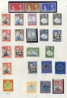 BRITISH WEST INDIES M & U Collection On Leaves From Antigua 1872-1981, Bahamas 1863-2012, Bermuda 1865-1970, St. Kit - Other & Unclassified