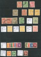 NEW ZEALAND (early To Modern) M & U With Duplication. Noted - Health M/Sheet, Souvenir M/Sheet, Stamp Booklets, Arms - Sonstige & Ohne Zuordnung