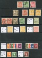 NEW ZEALAND (early To Modern) M & U With Duplication. Noted - Health M/Sheet, Souvenir M/Sheet, Stamp Booklets, Arms - Altri & Non Classificati