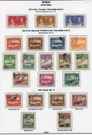 ANTIGUA 1937-51 Complete VFU Incl. Some 1938 Defin Shades. (31) Cat. £228 - Sonstige & Ohne Zuordnung