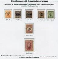 AUSTRALIA 1934-52 Appears Complete FU Incl. Robes Papers & 1946 B.C.O.F Set, Plus 1952 3/6d Booklet, SG.SB30. (138) - Otros & Sin Clasificación