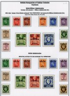 BRITISH OCCUPATION OF ITALIAN COLONIES - SOMALIA 1943-46 Set, 1948 & 1950 Sets UM, TRIPOLITANIA 1948, 1950 & 195 - Otros & Sin Clasificación