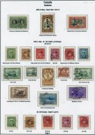 CANADA 1937-51 Complete VFU Collection Incl. Coil & Booklet Stamps, Special Delivery Etc. (104) Cat. £315 - Sonstige & Ohne Zuordnung