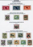 COOK ISLANDS 1937-49 Complete VFU Excl. Postal Fiscals. (30) Cat. £275 - Sonstige & Ohne Zuordnung