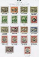 GRENADA 1937-51 Complete VFU Collection Incl. Defin Perf & Shade Variations Incl. 10s (6) Etc. (63) Cat. £407 - Otros & Sin Clasificación